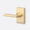 Sure-Loc Hardware Sure-Loc Hardware Logan Dummy Lever, Satin Brass LN100 SB - alternate 1